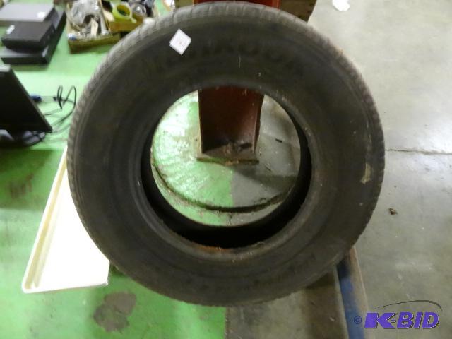 lot 162 image: 24570R16 Tire. H Rating. Still Some Tread Le...