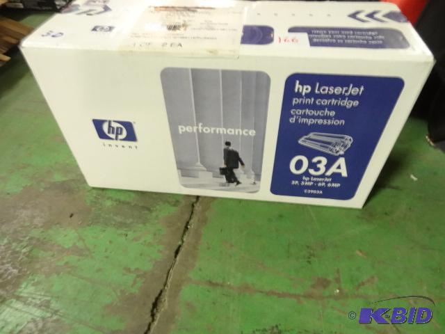 lot 166 image: HP 03A Lser Jet Cartridge. New...