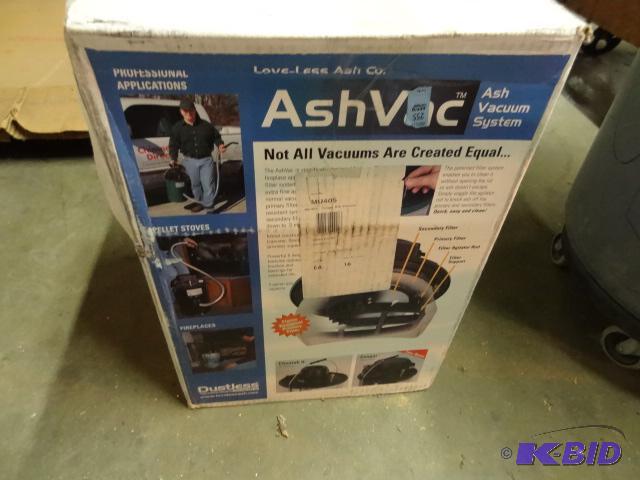 lot 259 image: Ash vac ash vacuum system....