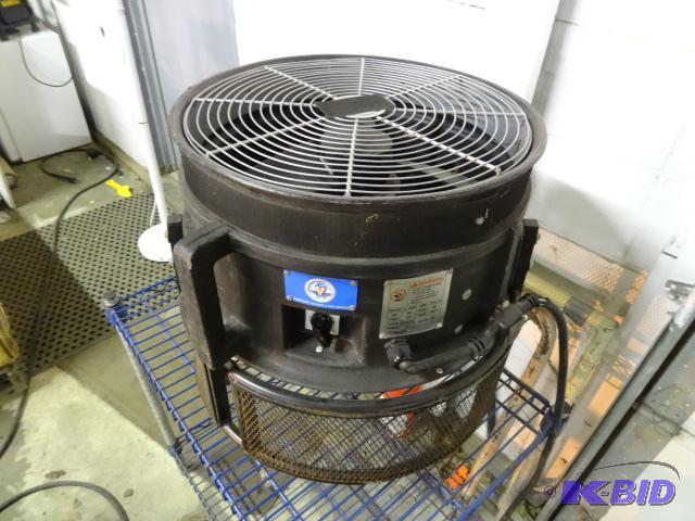 lot 266 image: Vertical fan for the outdor dancing figure. W...