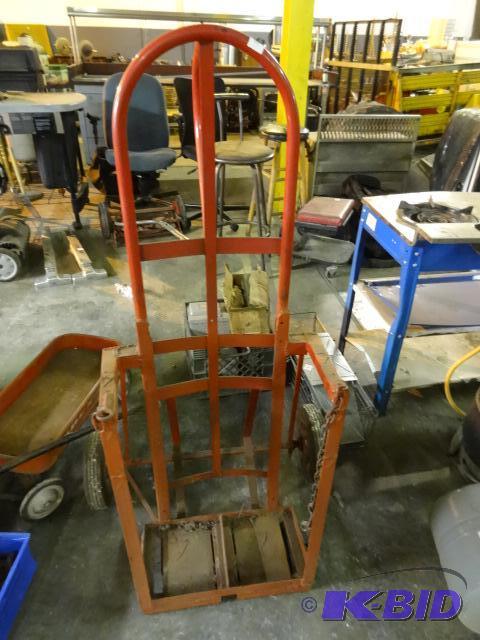 lot 312 image: Torch tank cart...