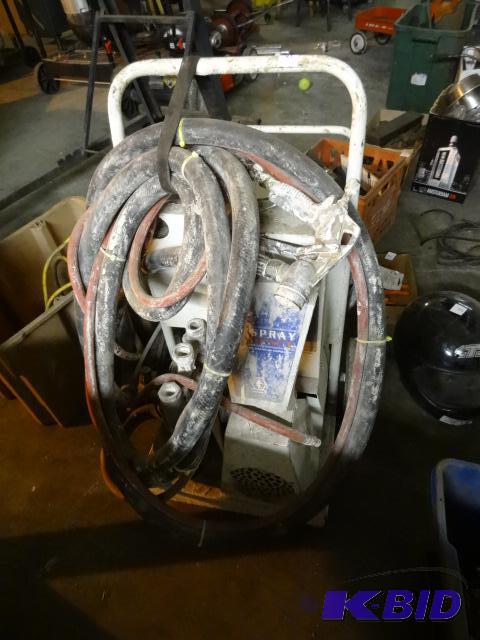 lot 323 image: Graco X Spray compact electric texture spraye...