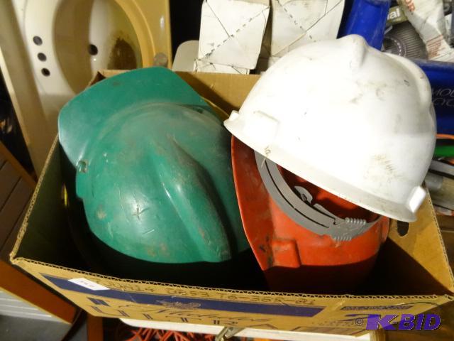 lot 340 image: Misc hard hats...