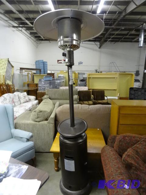 lot 107 image: Outdoor patio heater. Propane...