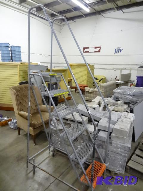 lot 52 image: 6 rolling stairs...