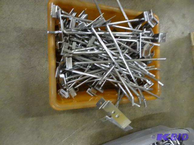 lot 69 image: Bin of slat wall hooks...