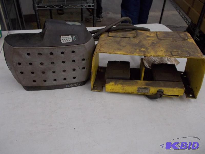 Foot Controller and AIr Filter Respirator