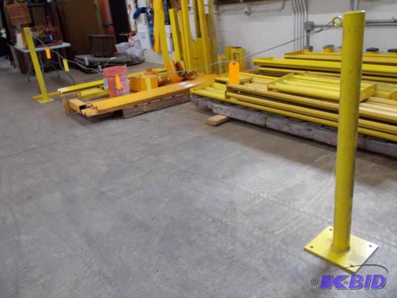 Industrial Safety Rail Poles