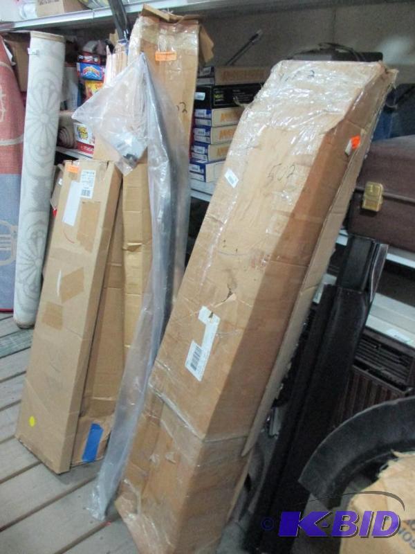 Misc auto parts, boxes unmarked...