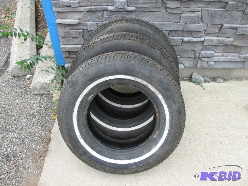 3 LeMans 20575R14 tires, like new...