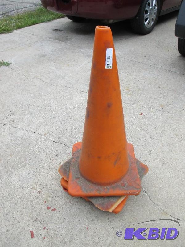 4 safety cones...