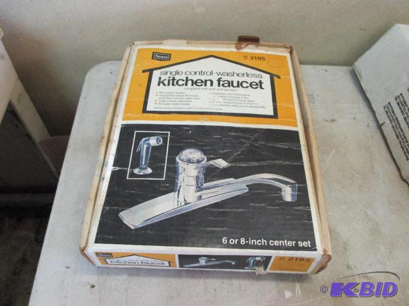 New Sears faucet...