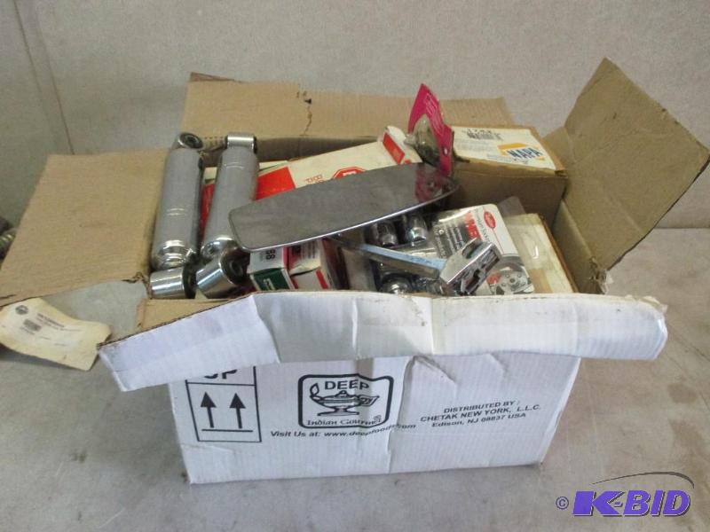 Box of auto parts...