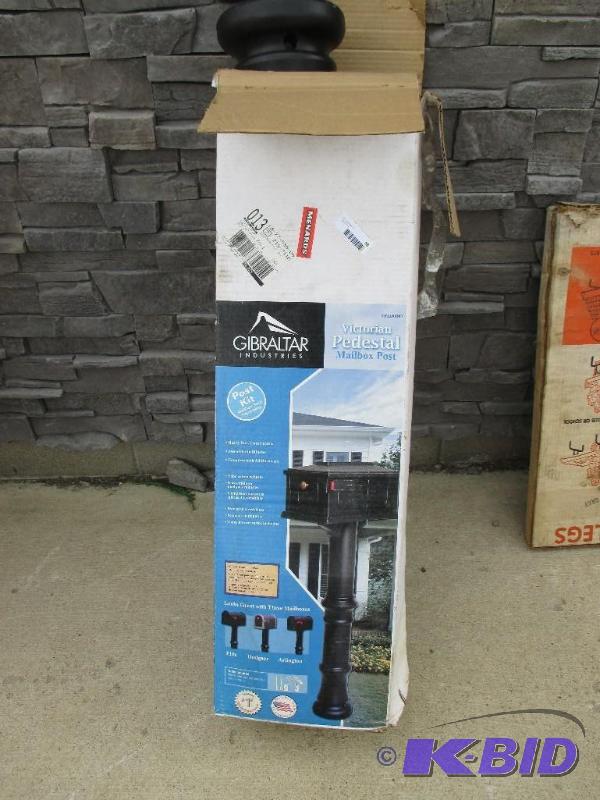 Mail box pedestal...