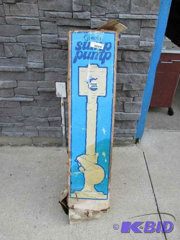 Sump pump...