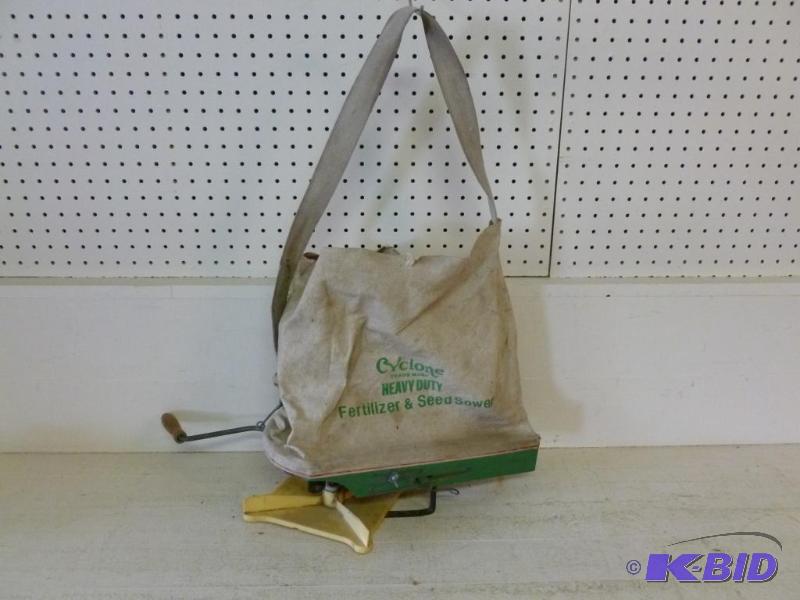 lot 26 image: Vintage Cyclone fertilizer & Seed Sower....