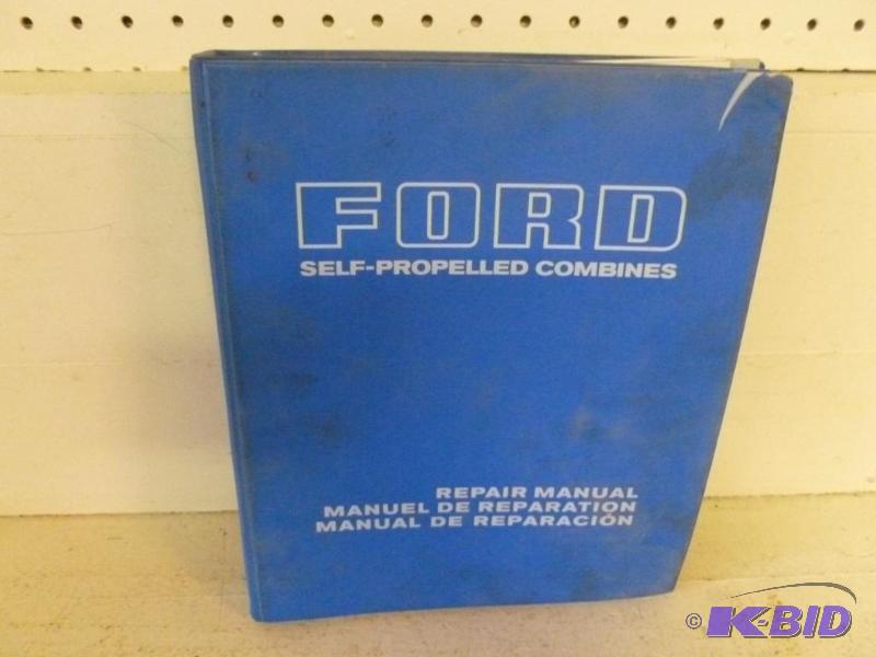 lot 58 image: &nbspFord Self Propelled Combines Repair Man...