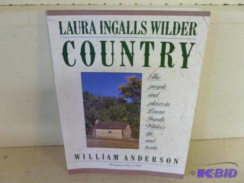 lot 95 image: Book - Laura Ingalls Wilder Country - 1990....