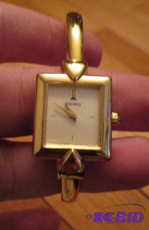 Seiko Watch yellow plated Style # SWX236 and ...