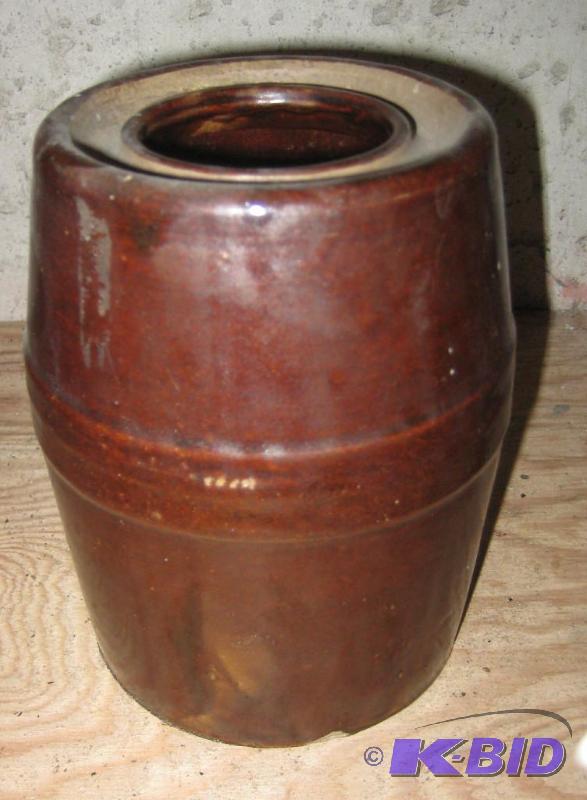Red Wing Wax Sealer with Red Wing on Bottom of Crock (Rare)
