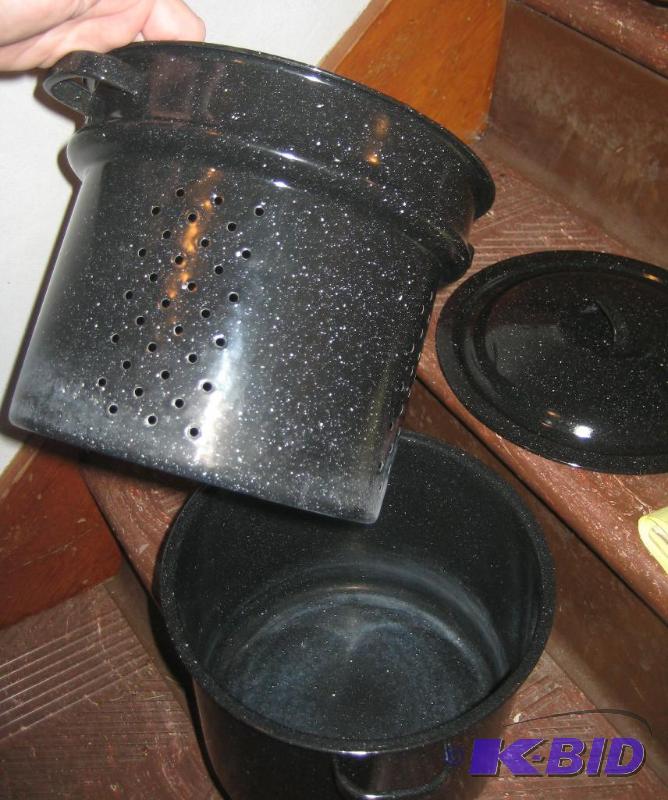 Canning Kettle with Basket