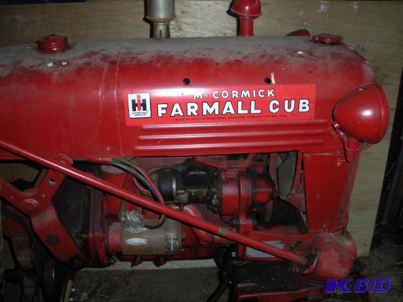 McCormick Farmall Cub Tractor