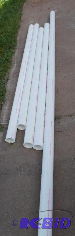 1 Lot of Crestline 3&quot PVC Pipe In Assort...