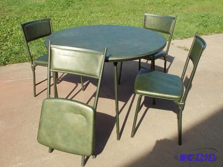 Cosco Brand Folding Table and &nbsp4 Chair S...