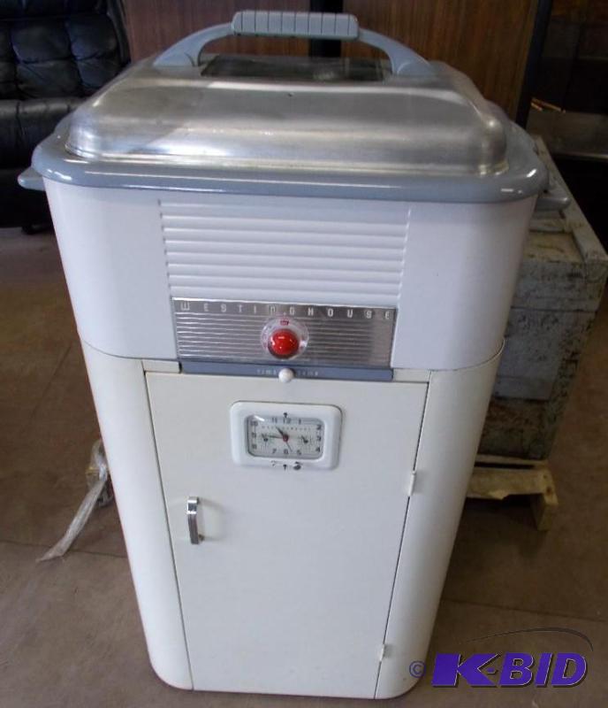 Westinghouse Antique Broiler With Clock Stand...