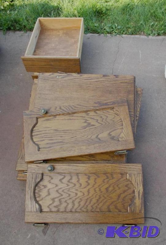 1 Lot of Assorted Cabinet Doors and Drawers...