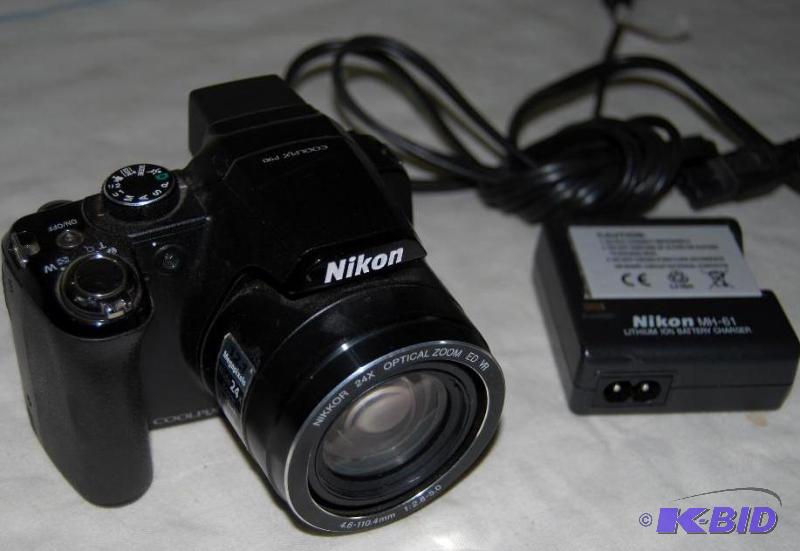 lot 43 image: Nikon Cool Pix P-90 12.1mp Digital Camera, 24...