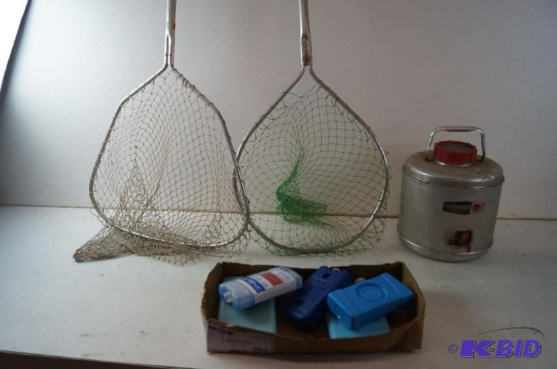 Fishing Equipment and Cooler