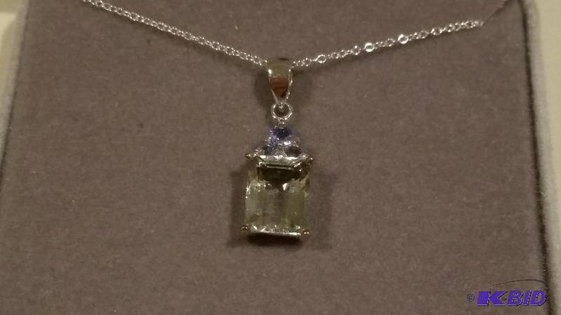 Amethyst and Tanzanite Necklace
