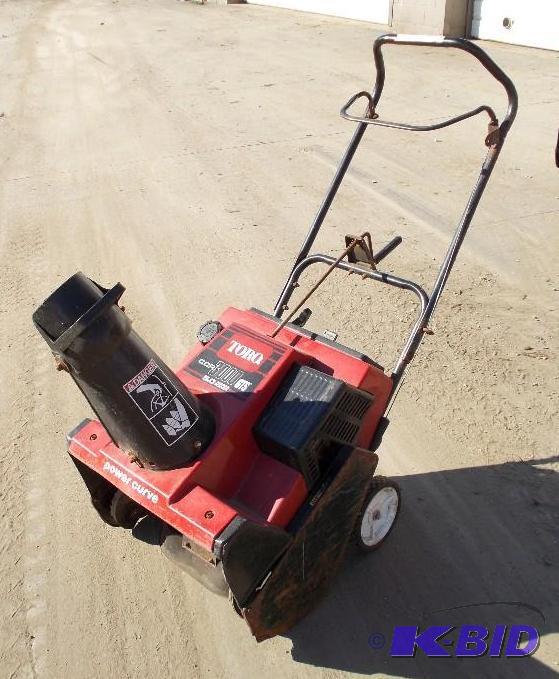 Toro Model CCR&nbspGTS Snow Blower   5.0 hp ...