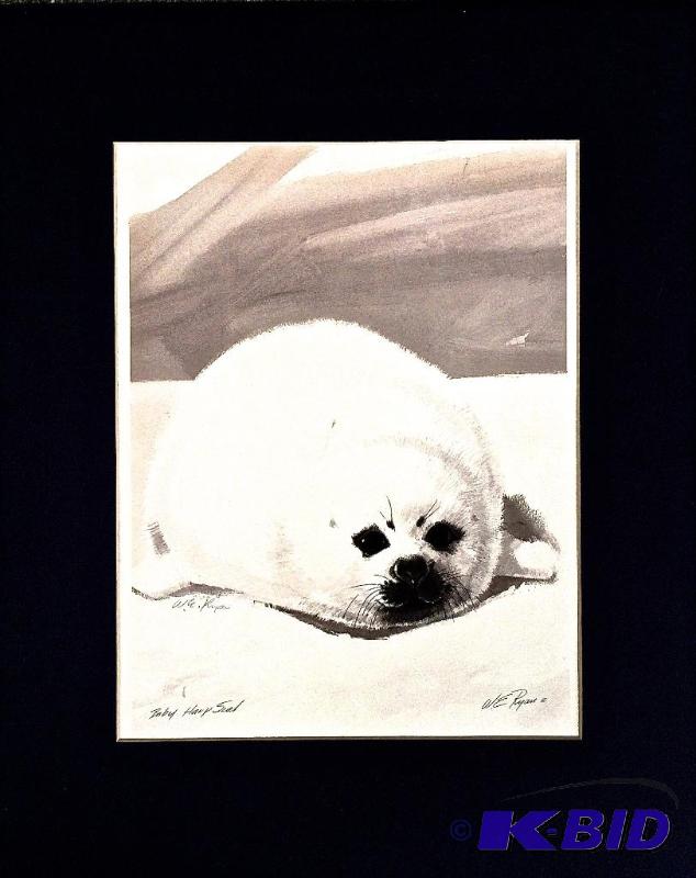 lot 22 image: E. Ryan signed art