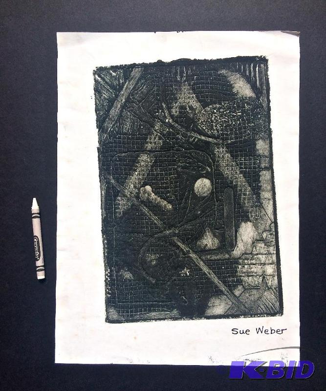 lot 25 image: Sue Webber Original  Etching