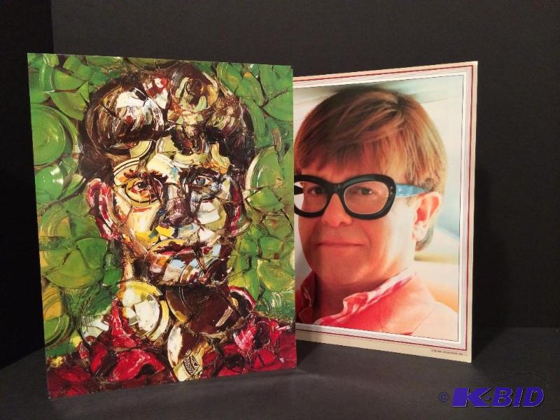 lot 5 image: Elton John  the big picture tour Great art for framing