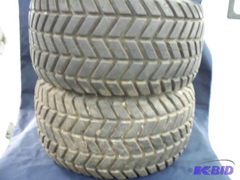 lot 28 image: 2- Goodyear lawn mower tires 18x8.50x8...