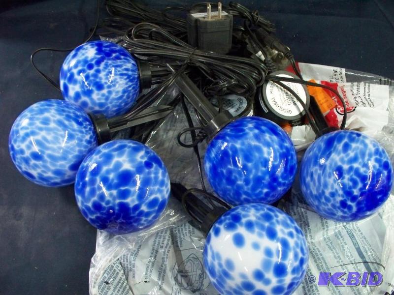 lot 53 image: 6 blue lights...