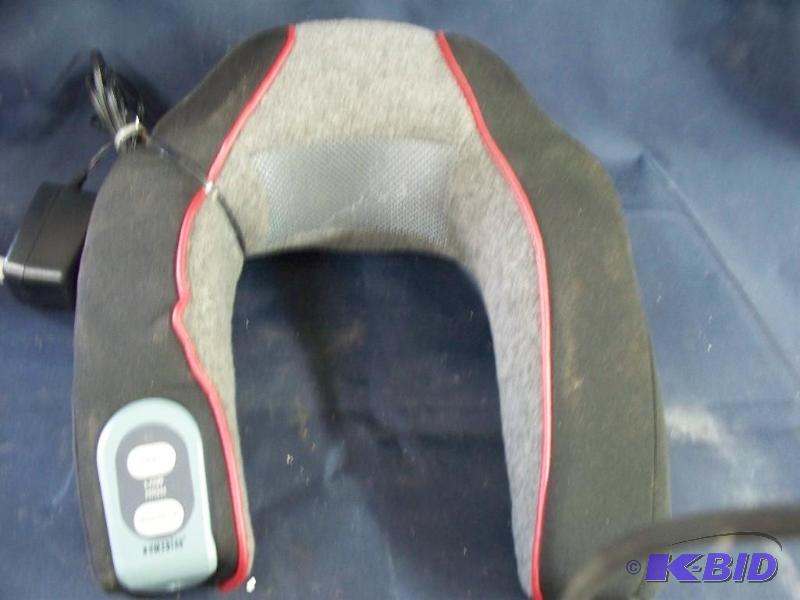 lot 56 image: neck massager and heat...