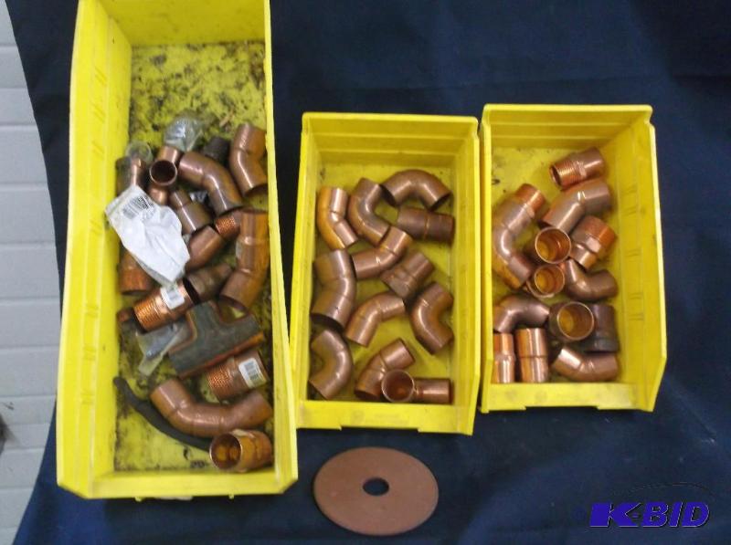 lot 67 image: Copper fittings...