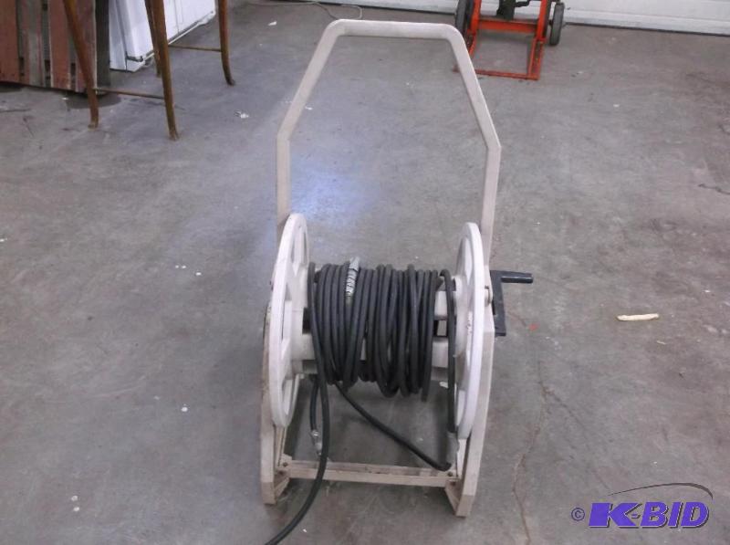 lot 79 image: hose reel with air hose...