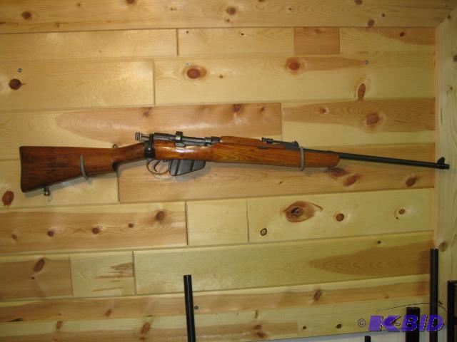 British Enfield bolt action rifle