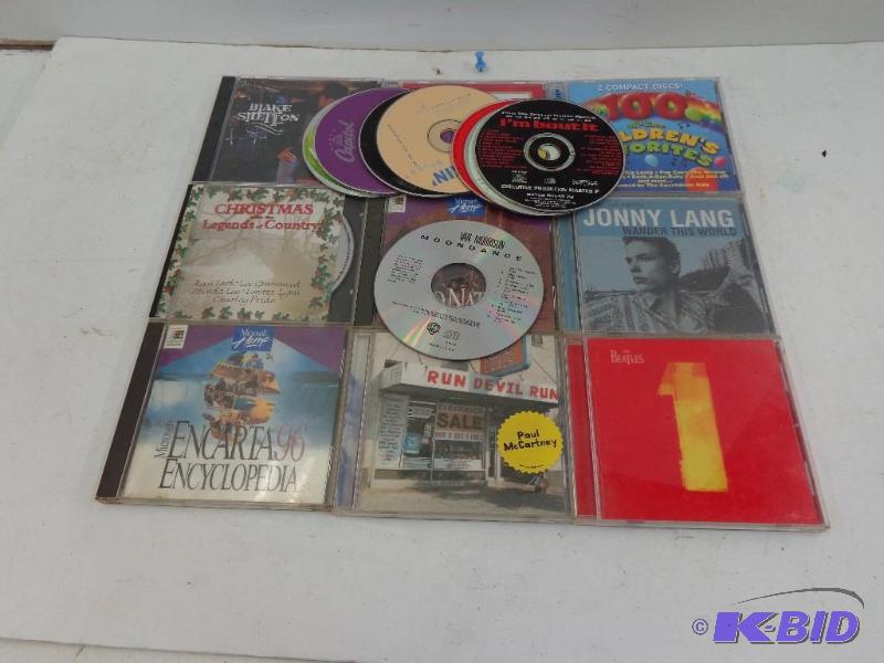 lot 101 image: 16 Assorted CDs Bealtes Paul McCartney Blake...