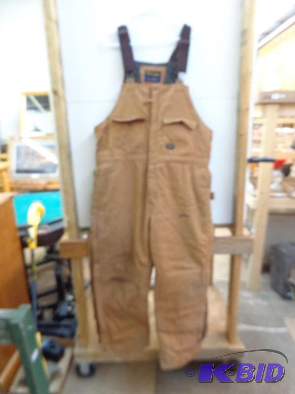 lot 129 image: Walls Zero Zone Work Bibs Size XL Regular 42-...