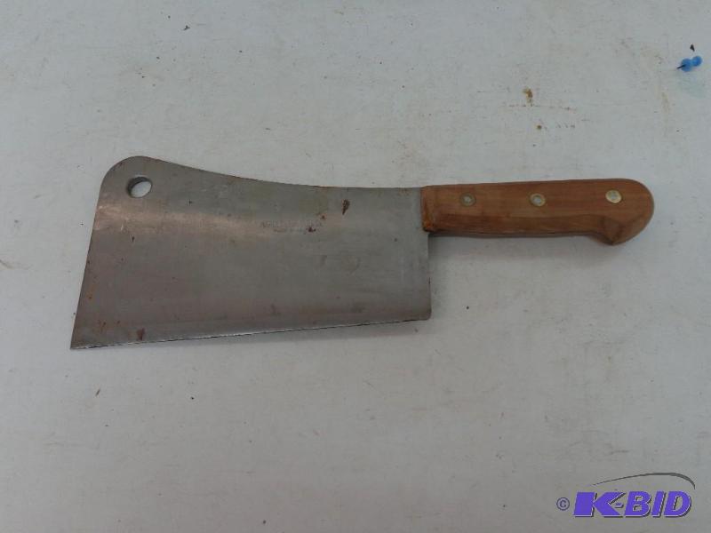 lot 138 image: Harold Lennard and Co Meat Cleaver 9" x ...