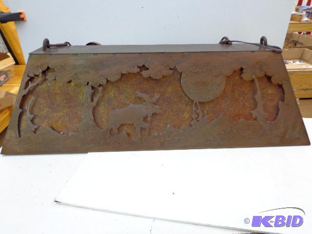 lot 160 image: Bar or Pool Table Light 36" x 12" x...