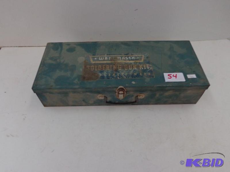 lot 54 image: Ward MastR Soldering Kit Manufactured By Mon...
