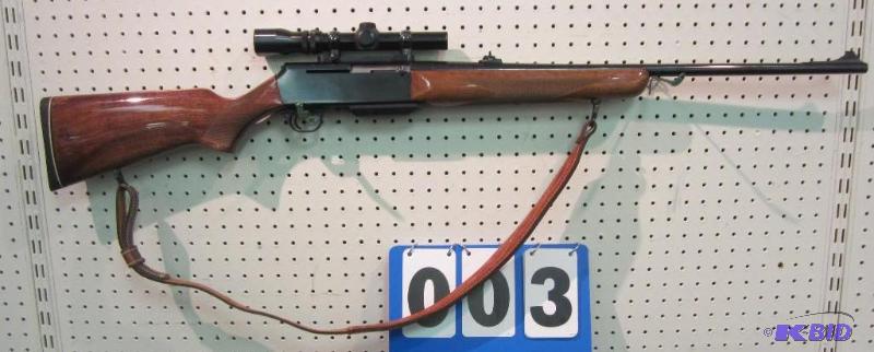 lot 3 image: Browning BAR Rifle with Burris Power Scope 300 Caliber