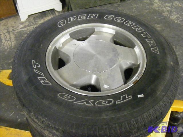 Open Country Toyo HT Tires, Set of 4. P245 7...